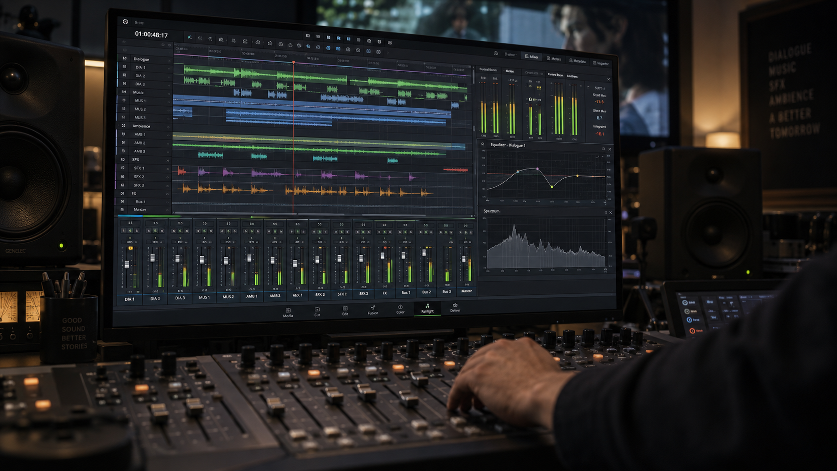 Sound, corrections and AI
