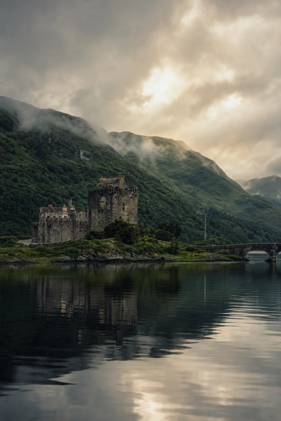 Paisaje representativo de Escocia